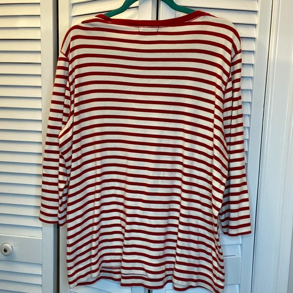 LRL Lauren Jeans co. women long sleeve tshirt 2X - Picture 2 of 7
